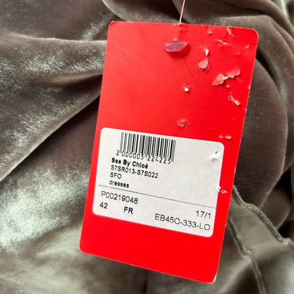 See by Chloe Velvet Dress new - Picture 4 of 6